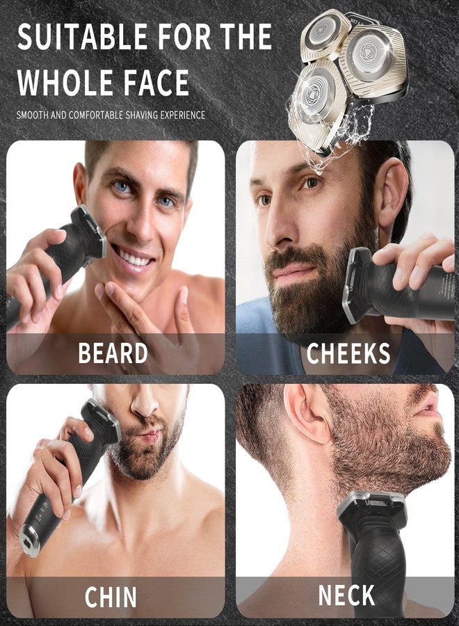 COSYONALL SH71/50 Shaving Heads Compatible with Phili*s Shavers Series S5000 (S5XXX),S7000 (S7XXX),i9000,for SH60/70 and SH70/70 (Champagne color) - Image 4